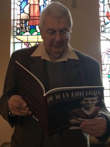 COPIES OF THE NEW DUNCAN EDWARDS BOOK DONATED TO ST FRANCIS PARISH CHURCH