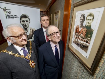 DUNCAN EDWARDS TRIBUTE ROOM OFFICIALLY OPENED